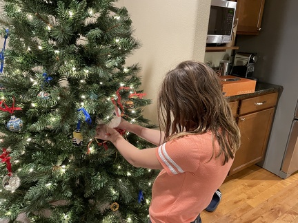 Greta Decking the Christmas Tree2